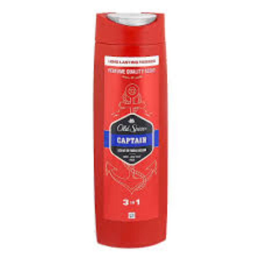 OLD SPICE CAPTAIN 2IN1 SHOWER GEL+SHAMPOO 400ML